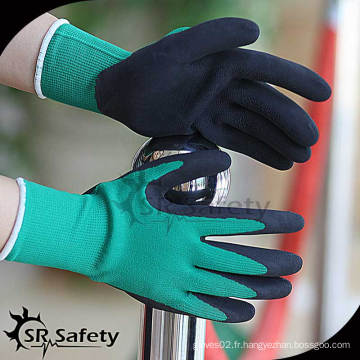 SRSAFETY 13G gant revêtu de latex, gants de main industriels